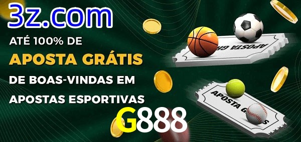 G888 Ate 100% de Aposta Gratis